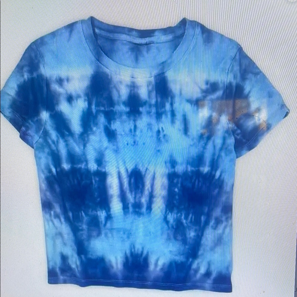 Blue Tie-Dye T-Shirt